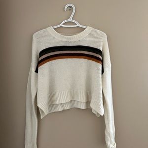 forever 21 cropped sweater - size S
